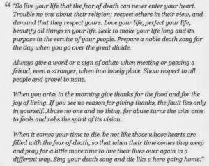 The only way to deal with an unfree world is to become so absolutely ...
