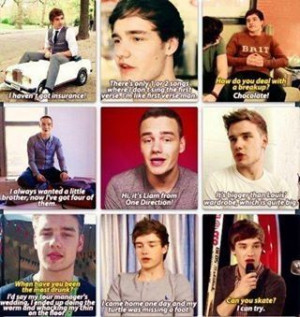 Liam Payne quotes. He's still one of the most adorable human being ...