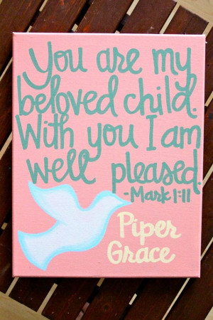 Custom Scripture or Quote Painting - 11X14 Canvas I'd love to do this ...