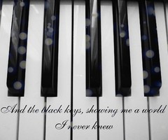 jonas brothers, piano, quotes - inspiring picture on Favim.com