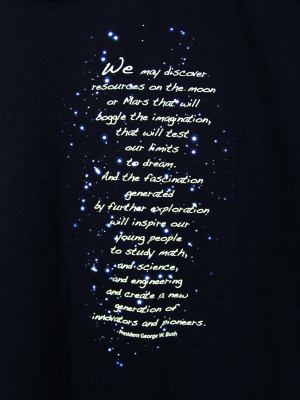 Inspirational quote by President George W. Bush