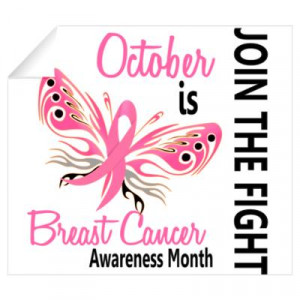 ... Art > Wall Decals > Breast Cancer Awareness Month Wall Art Wall Decal