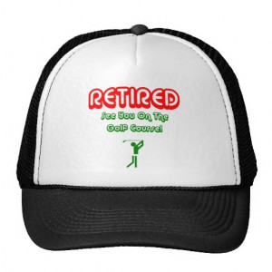 Funny Retirement Golf Hat