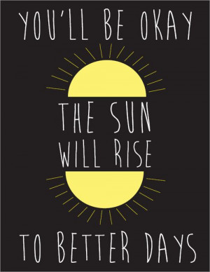 Great Big World- You'll Be Okay. One of my favorite bands. ever. So ...