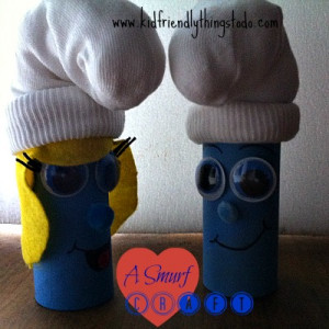 Fun Smurf Craft – From Kid Friendly Things To Do .com