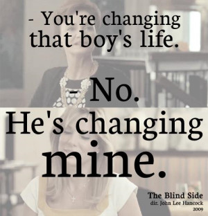 Quotes From Movie The Blind Side. QuotesGram
