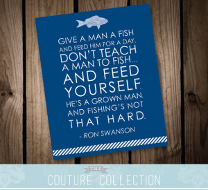 ... and Recreation Quote Printable DIY Digital File - Makes a Great Gift