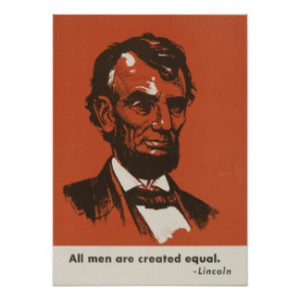 Famous quotes: Abraham Lincoln Poster