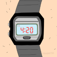 drugs weed marijuana ganja cannabis blunt joint 420 drug clock inhale ...