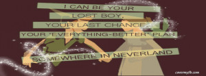 Somewhere In Neverland Facebook Cover