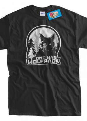 Funny Shirt One man Wolf Pack tShirt the hangover by IceCreamTees, $14 ...
