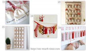 Advent Calendar ideas at Too Much Time On My Hands 5