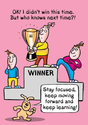 Inspirational Cartoon Pictures with Success Quotes ! Unbeatable