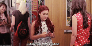 gif ariana grande victorious cat valentine