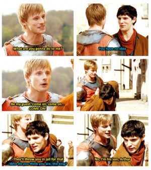 arthur what are you gonna do to me merlin you have no idea arthur be ...