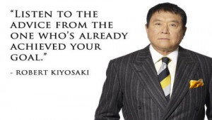 100 Robert Toru kiyosaki's quotes for money making and investment