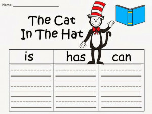 The Cat In The Hat has... The Cat In The Hat can... For Educational ...
