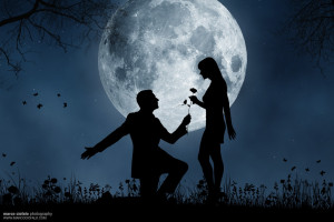 Romantic Moon Quotes Big moon love. romantic