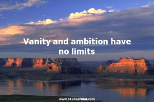 Famous Quotes On Vanity