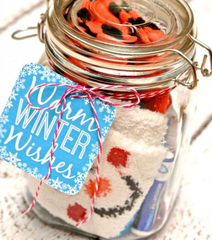 Winter Survival Kit - Gift in a Jar