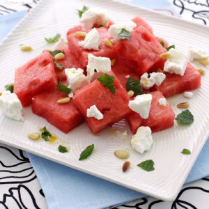 New favourite: Watermelon, Feta and Balsamic reduction