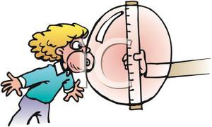 Clipart Image Ruler Held