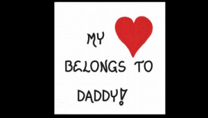 Father Magnet, Quote of love for Daddy, Dad, Pop, red heart design ...