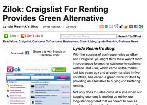 Lynda Resnick gave us a nice review in her Huffington Post column and