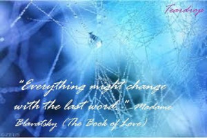 Lauren Kate's Teardrop quote edit! -Sierra :D