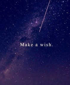 Wish On A Star Make a wish quote via living