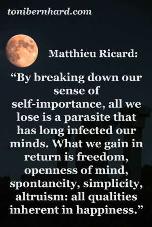 That's what Buddhism has been trying to unravel - the mechanism of ...