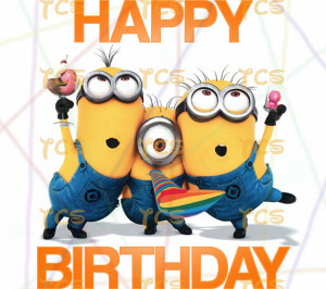 Minions Saying Happy Birthday