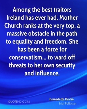 Bernadette Devlin Equality Quotes
