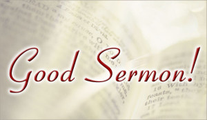 Good Sermon!
