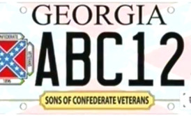 Georgia Officials Approve Confederate Flag Specialty License Plate