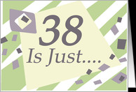 Humorous 38th Birthday Card - Product #218535