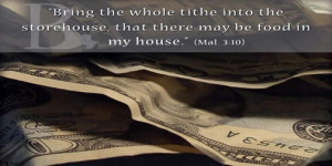 Bible Verses About Tithing and Offering