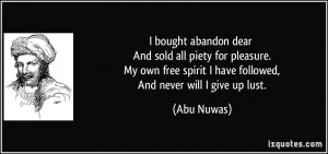 More Abu Nuwas Quotes