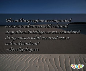 The military regime accompanied economic advances with