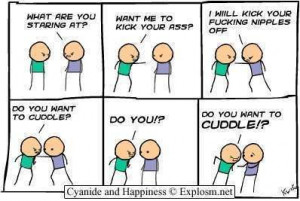 Cyanide & Happiness comics. Find more of that shit HERE.