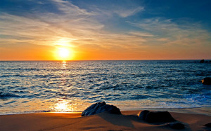 Beautiful Ocean Sunset Wallpapers Pics – Nature Beauty