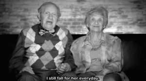old couple #black and white gif #black and white #love #cute #couple