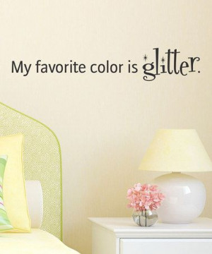 Take a look at this Black 'My Favorite Color' Wall Quote by Wallquotes ...