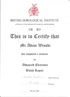 Certificate Quotes