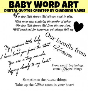 Instant Download Digital Quotes Baby Children by ChangingVases, $1 ...