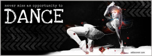 Dance Quote Facebook Cover