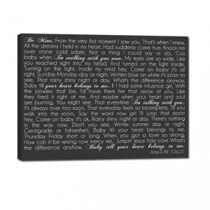 custom wall quotes framed leather mirror custom newspaper article ...