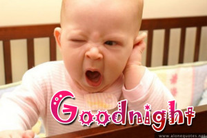 yawn sleepy baby with goodnight wallpaper good night wallpaper for