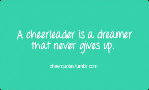 Basically Cheer is my life and I love every second of it.