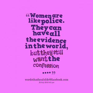 Police Woman Quotes